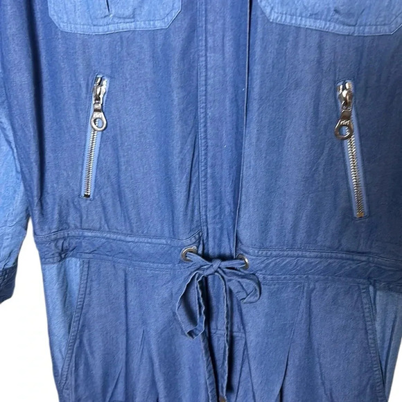 L.A.M.B. 🇨🇦 Gwen Stephanie Tencel jumpsuit ,eight pockets!designer,runaway,EC - Picture 7 of 14